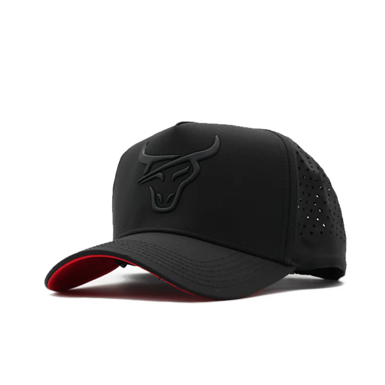 HONKER BULL HAT BLACK - WATER RESISTANCE - Image 3