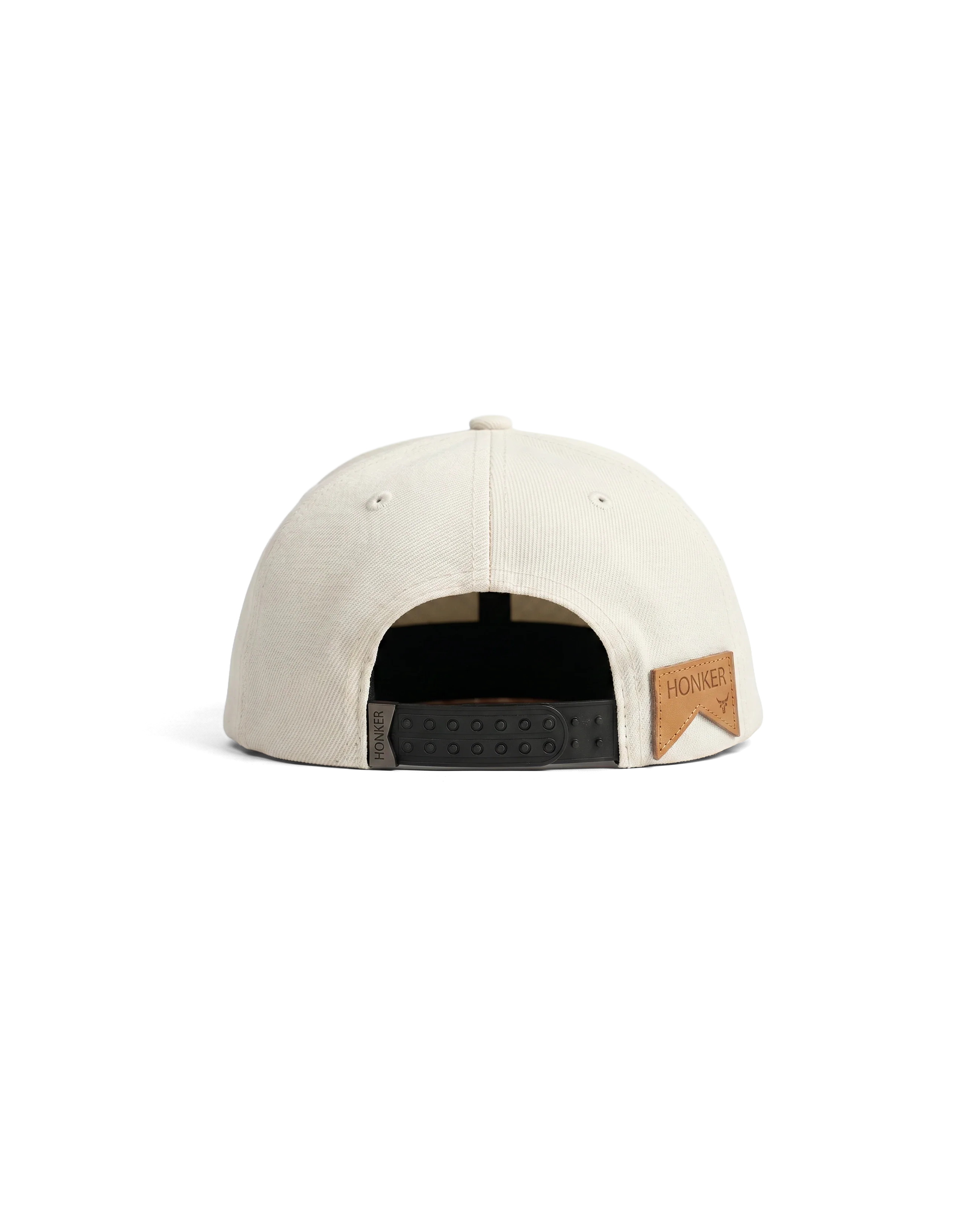 CLUB LA HAT KHAKI/GREEN LOGO - LEATHER BRIM - Image 3