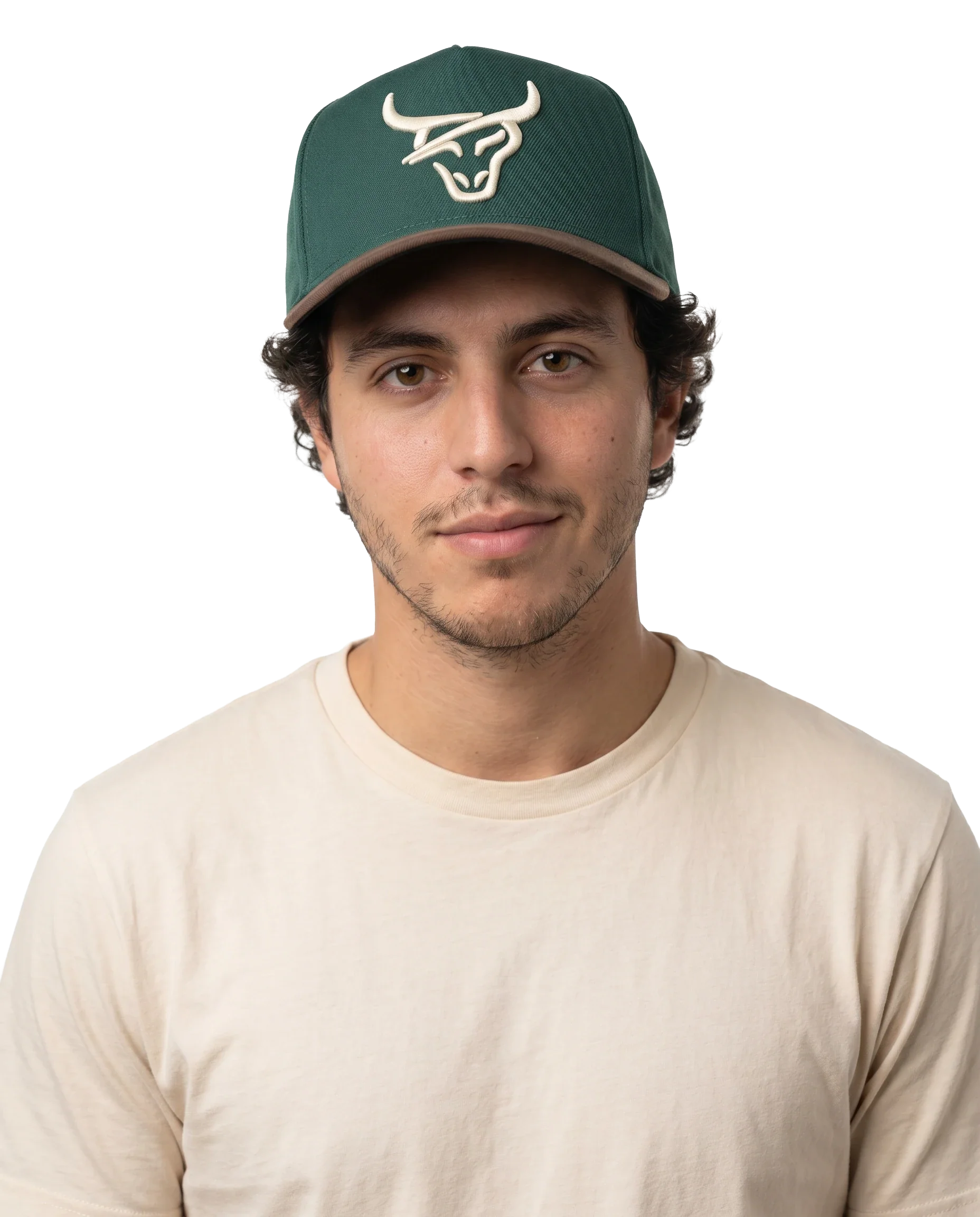 HONKER HAT GREEN/BROWN - Image 2