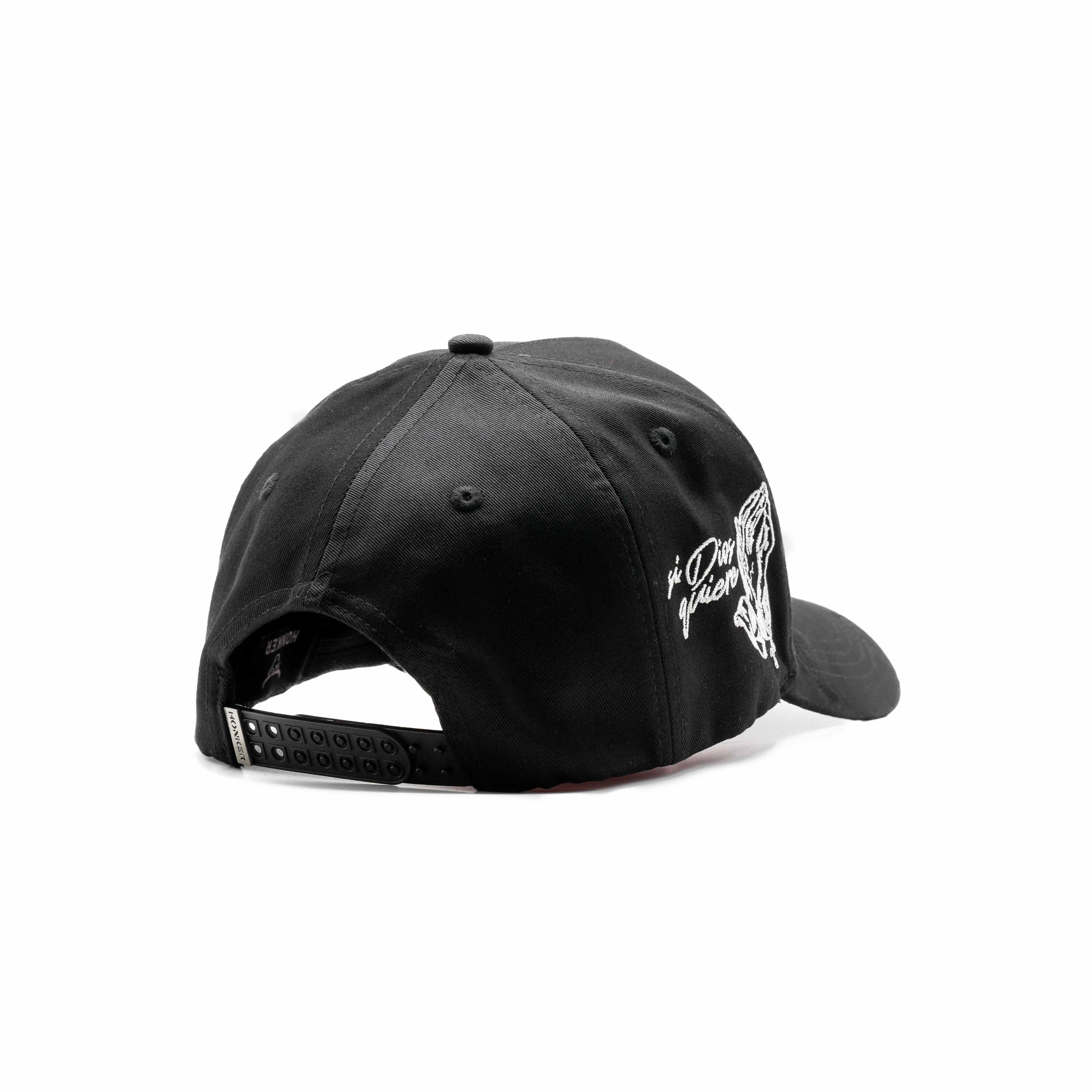 SI DIOS QUIERE HAT BLACK/ RED LOGO - Image 5