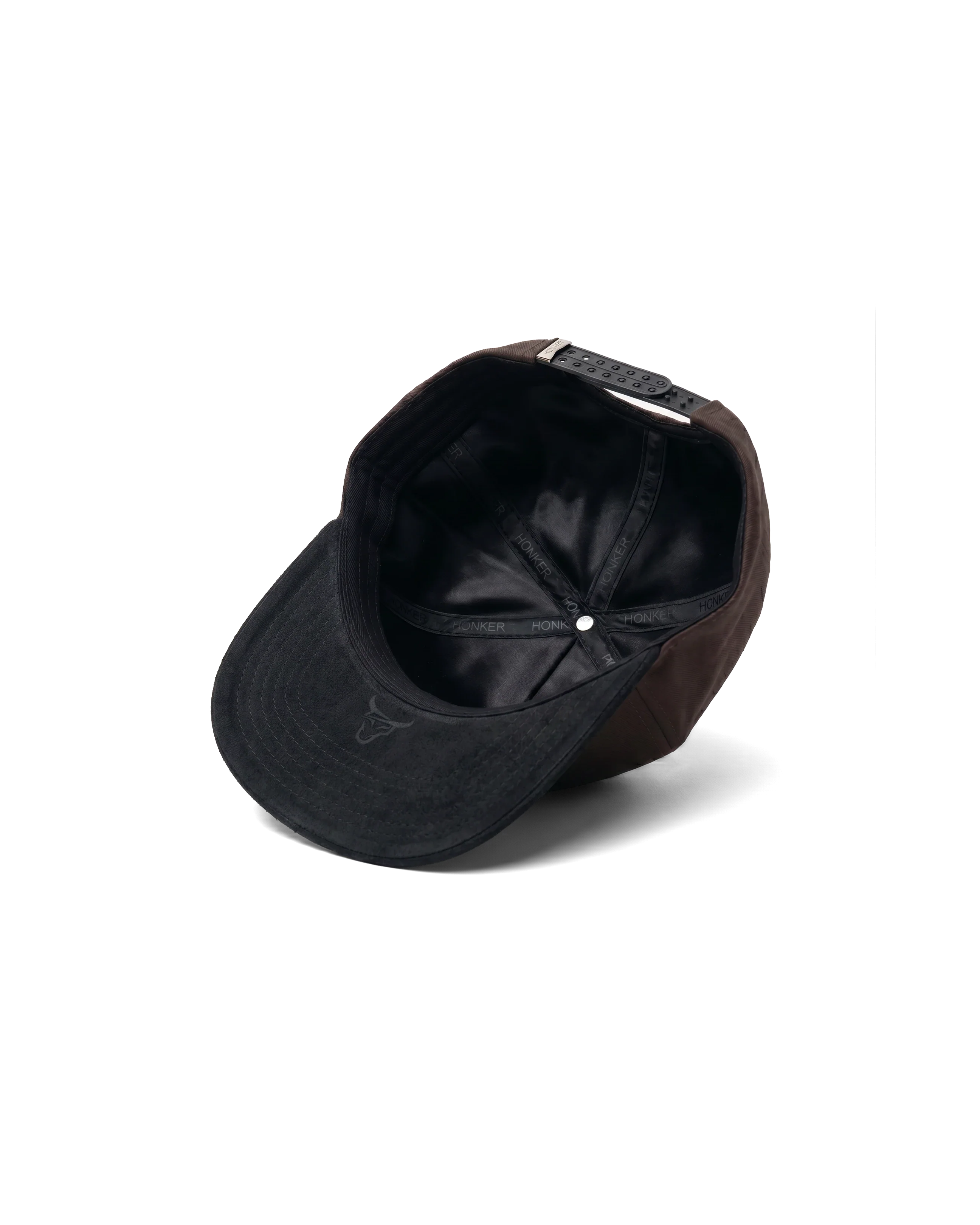 SI DIOS QUIERE HAT-BROWN/BLACK- LEATHER BRIM - Image 4