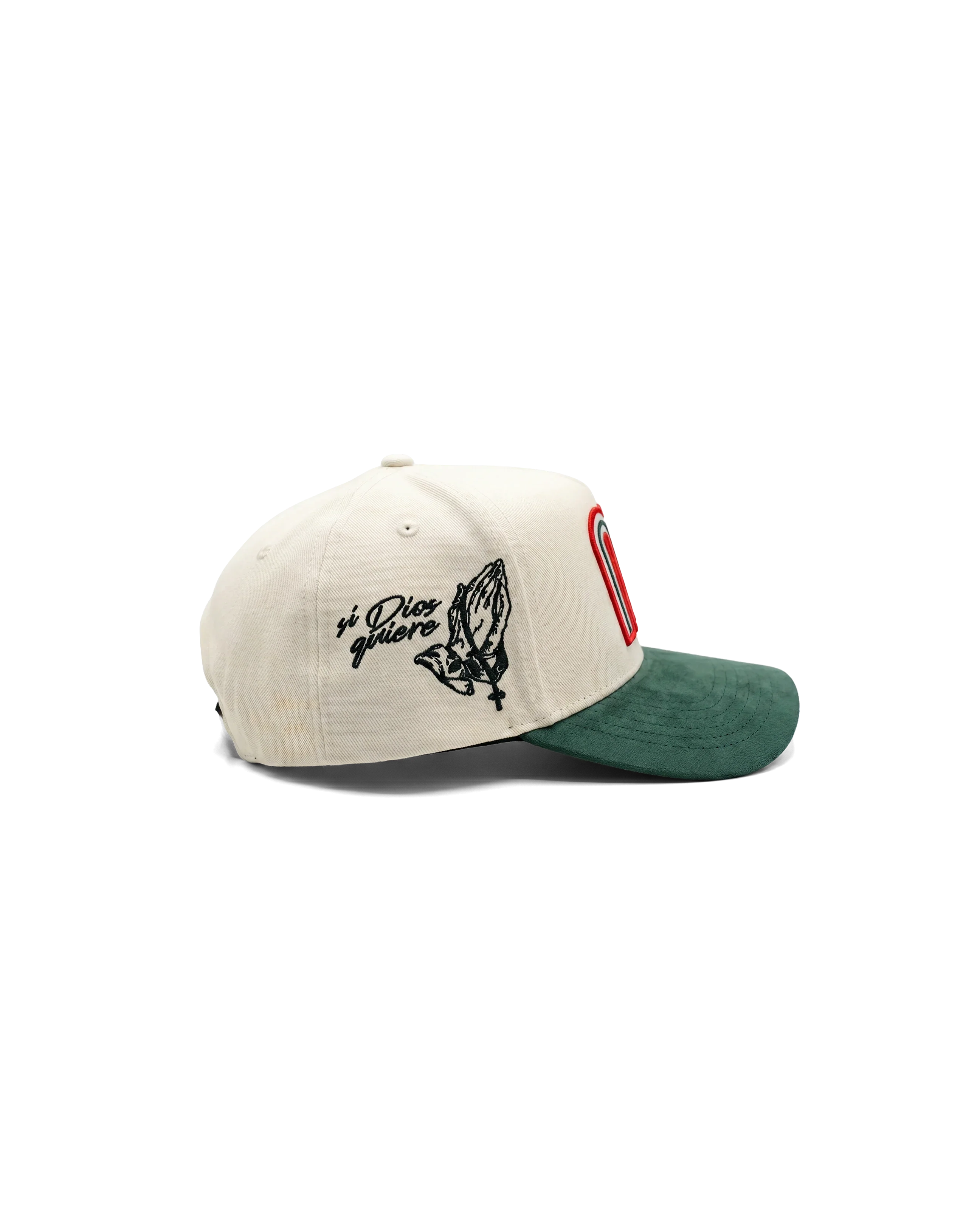 SI DIOS QUIERE HAT - KHAKI/GREEN - Image 3